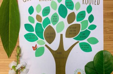 Homeschool Panda March Printable: Grow where you are rooted